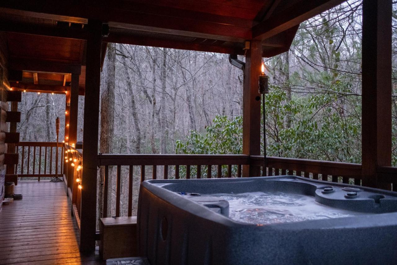 Three Dog Night - Pet-Friendly Cabin With Hot Tub Villa Blue Ridge Exterior foto