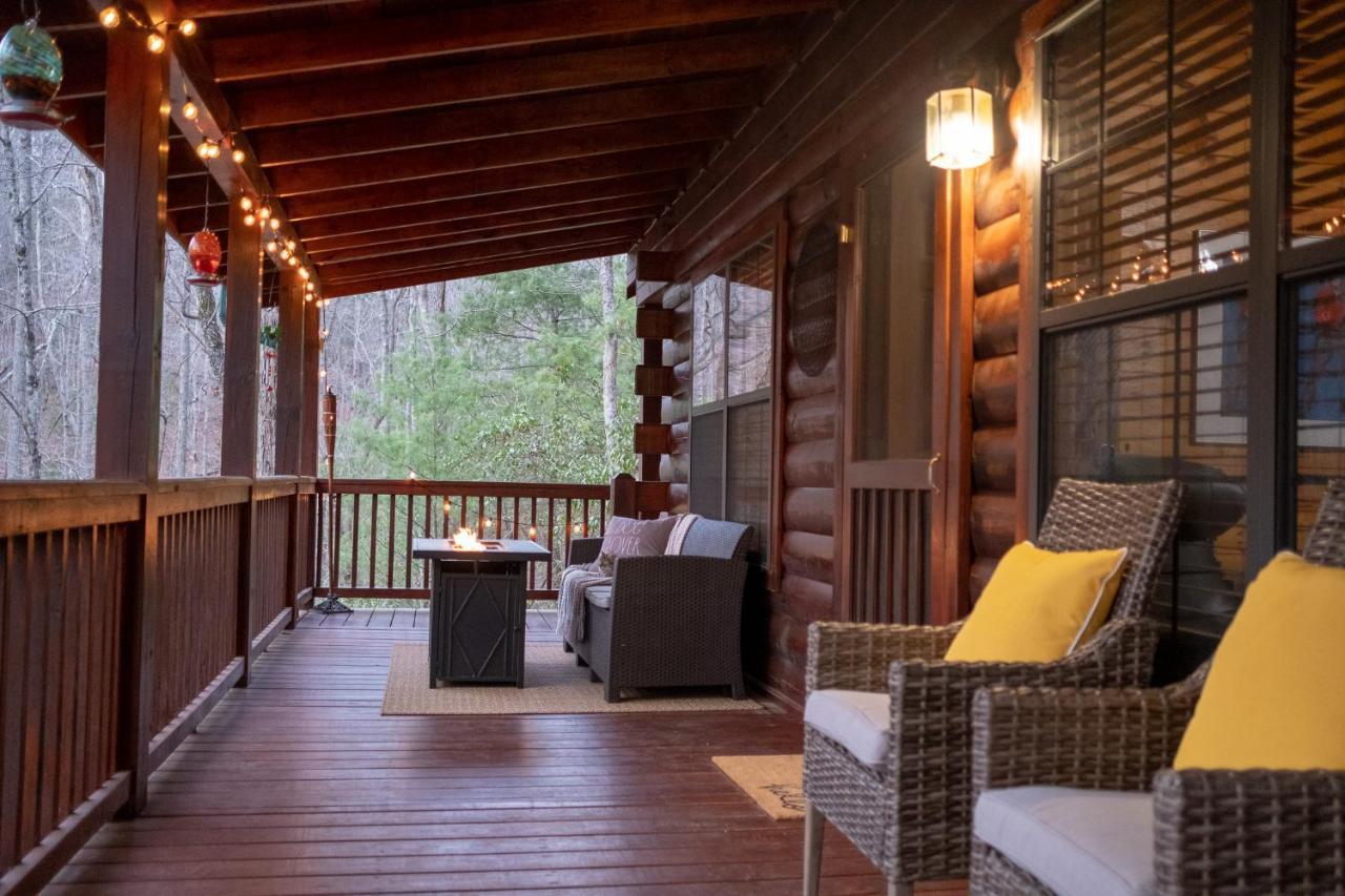 Three Dog Night - Pet-Friendly Cabin With Hot Tub Villa Blue Ridge Exterior foto